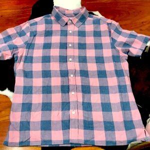 Goodfellow Shortsleeved button-down M NWOT